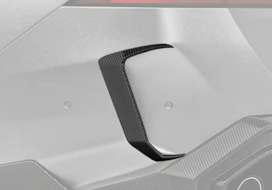 BMW M5 M5C G90 G99 2025-ON with Aftermarket Parts - Rear Bumper Canards Dry Pre-preg Carbon Fiber from Ventus Veloce
