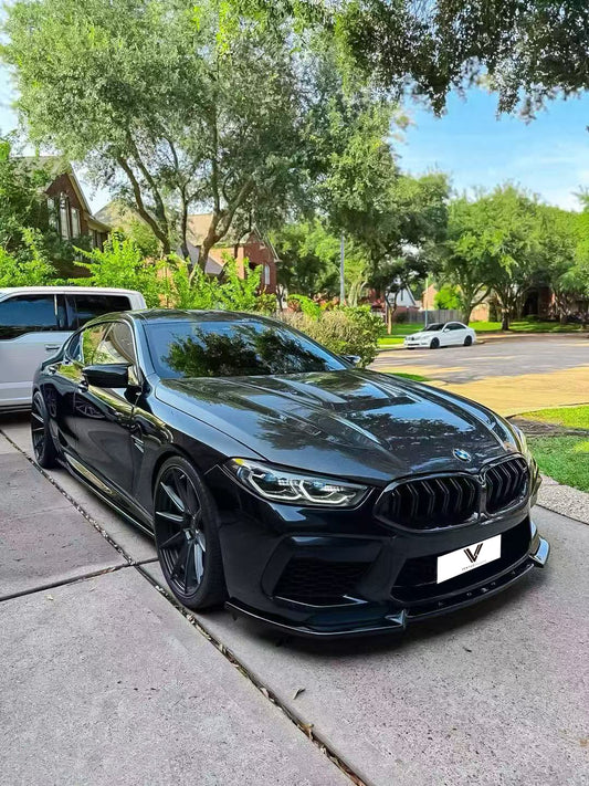BMW M8 M8C F91 F92 F93 2019-ON with Aftermarket Parts - PT Front Fenders Trim Pre-preg Carbon Fiber from Ventus Veloce