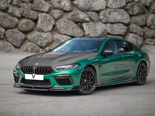 BMW M8 M8C F91 F92 F93 2019-ON with Aftermarket Parts - PT Front Fenders Trim Pre-preg Carbon Fiber from Ventus Veloce