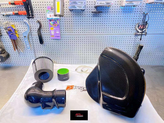 BMW X3 X4 30I G01 G02 2018-2024 with Aftermarket Parts - Air Intake Systems Pre-preg Carbon Fiber from Ventus Veloce