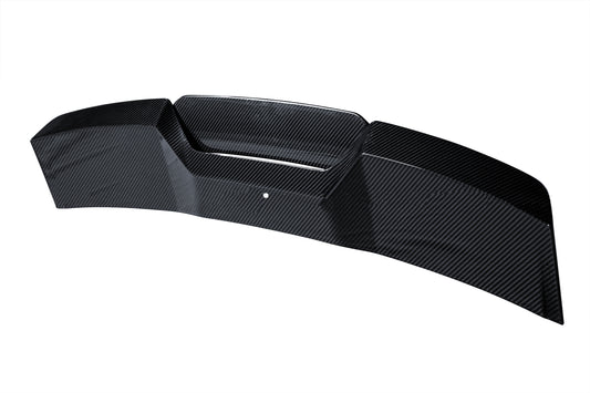 BMW X6 M60I xDrive40i G06 (Fits Pre-LCI & LCI) 2020-ON & X6M X6MC F96 (Fits Pre-LCI & LCI) 2020-ON with Aftermarket Parts - PT Rear Roof Spoiler Pre-preg Carbon Fiber from Ventus Veloce