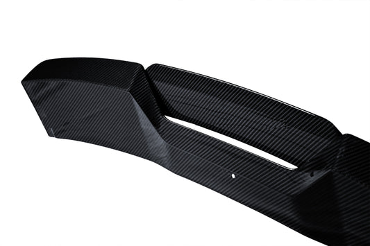 BMW X6 M60I xDrive40i G06 (Fits Pre-LCI & LCI) 2020-ON & X6M X6MC F96 (Fits Pre-LCI & LCI) 2020-ON with Aftermarket Parts - PT Rear Roof Spoiler Pre-preg Carbon Fiber from Ventus Veloce