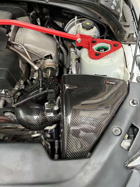 Chevrolet Camaro 2014 2015 2016 2017 2018 2019 2020 2021 2022 2023 2024 2.0T with Aftermarket Parts - Air Intake Systems Pre-preg Carbon Fiber from Ventus Veloce