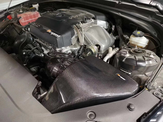 Chevrolet Camaro 2014 2015 2016 2017 2018 2019 2020 2021 2022 2023 2024 2.0T with Aftermarket Parts - Air Intake Systems Pre-preg Carbon Fiber from Ventus Veloce