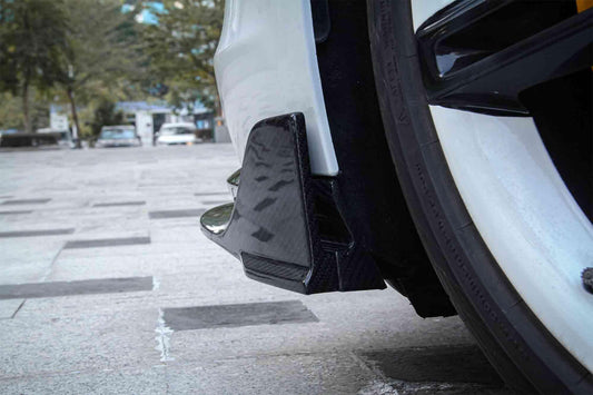 Porsche Taycan & Cross Turismo Base/4/4S/GTS 2020 2021 2022 2023 2024 with Aftermarket Parts - Rear Diffuser Pre-preg Carbon Fiber from Ventus Veloce