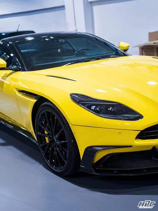 Ventus Veloce Lower & Upper Lip for Aston Martin DB11 V8 V12 2017-2023 Carbon Fiber