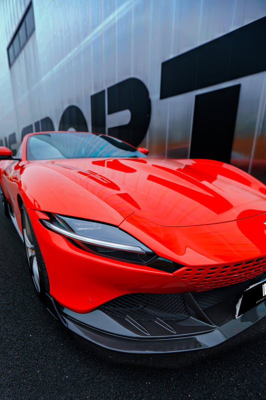 Ferrari Roma Coupe 2020 2021 2022 2023 2024 & Spider 2023 2024 2025 2026 with Aftermarket Parts - Carbon Fiber from Ventus Veloce