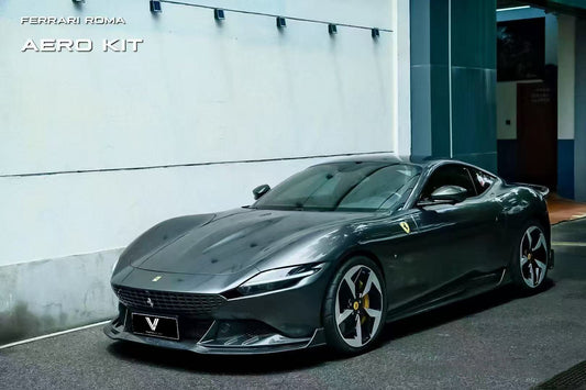 Ferrari Roma Coupe 2020 2021 2022 2023 2024 & Spider 2023 2024 2025 2026 with Aftermarket Parts - Carbon Fiber from Ventus Veloce