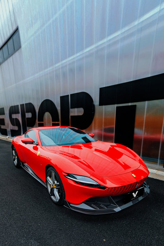 Ferrari Roma Coupe 2020 2021 2022 2023 2024 & Spider 2023 2024 2025 2026 with Aftermarket Parts - Carbon Fiber from Ventus Veloce