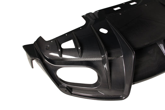 Ferrari Roma Coupe 2020 2021 2022 2023 2024 & Spider 2023 2024 2025 2026 with Aftermarket Parts - Rear Diffuser Carbon Fiber from Ventus Veloce