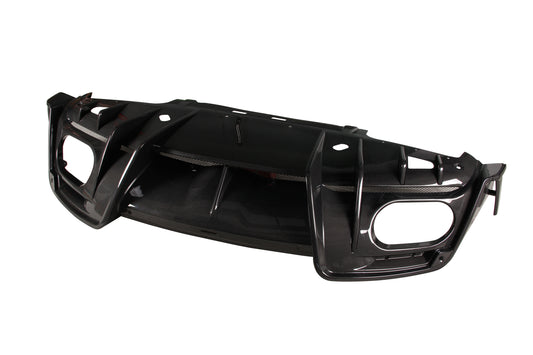 Ferrari Roma Coupe 2020 2021 2022 2023 2024 & Spider 2023 2024 2025 2026 with Aftermarket Parts - Rear Diffuser Carbon Fiber from Ventus Veloce