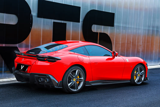 Ferrari Roma Coupe 2020 2021 2022 2023 2024 & Spider 2023 2024 2025 2026 with Aftermarket Parts - Carbon Fiber from Ventus Veloce