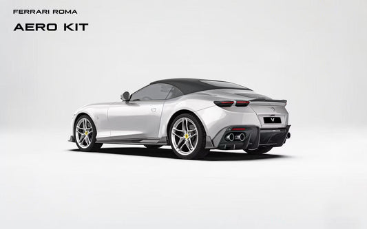 Ferrari Roma Coupe 2020 2021 2022 2023 2024 & Spider 2023 2024 2025 2026 with Aftermarket Parts - Carbon Fiber from Ventus Veloce