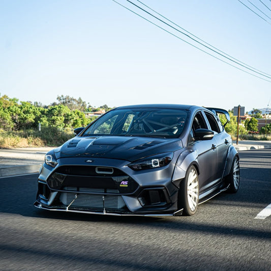 Ventus Veloce Carbon Fiber 2016 2017 2018 Ford Focus RS Fog Light Brackets - Performance SpeedShop