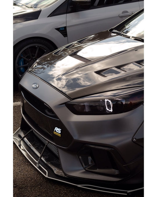 Ventus Veloce Carbon Fiber 2016 2017 2018 Ford Focus RS Fog Light Brackets - Performance SpeedShop