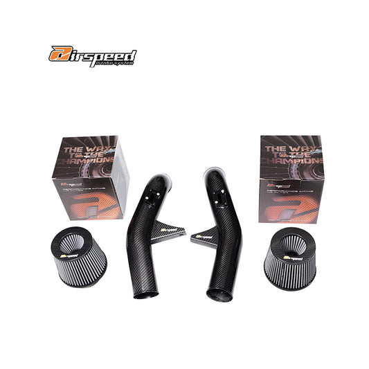 Nissan GTR 2008 2009 2010 2011 2012 2013 2014 2015 2016 2017 2018 2019 2020 2021 2022 2023 2024 with Aftermarket Parts - Air Intake Systems Pre-preg Carbon Fiber from Ventus Veloce