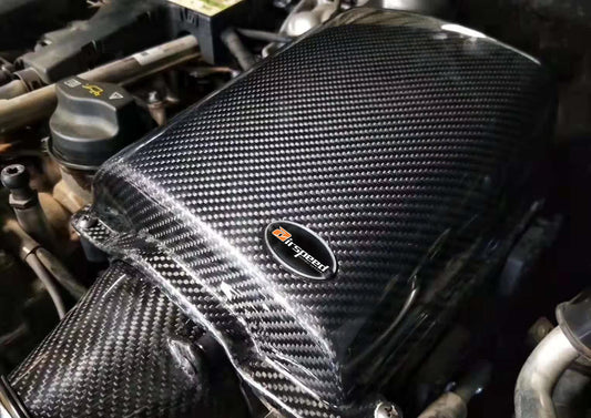 Infiniti Q50 2.0T 2014 2015 2016 2017 2018 2019 2020 2021 2022 2023 2024 with Aftermarket Parts - Air Intake Systems Pre-preg Carbon Fiber from Ventus Veloce