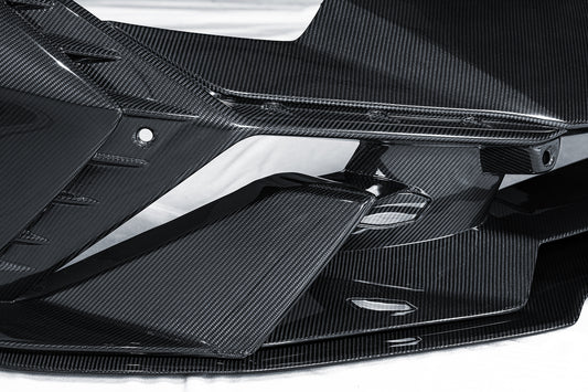 Lamborghini Huracan LP580 LP610 Evo RWD AWD Tecnica Performante 2015 2016 2017 2018 2019 2020 2021 2022 2023 2024 with Aftermarket Parts - Front Bumper Pre-preg Carbon Fiber from Ventus Veloce