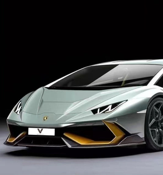 Lamborghini Huracan LP580 LP610 Evo RWD AWD Tecnica Performante Sterrato 2015 2016 2017 2018 2019 2020 2021 2022 2023 2024 with Aftermarket Parts - Hood Pre-preg Carbon Fiber from Ventus Veloce
