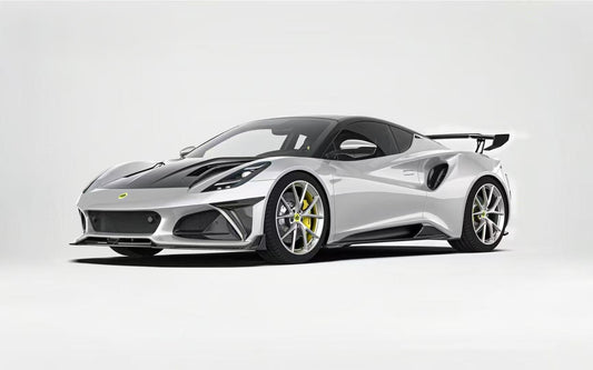 Lotus Emira 3.6 V6 2.0 Four-cylinder 2022-ON with Aftermarket Parts - Front Canards Pre-preg Carbon Fiber from Ventus Veloce