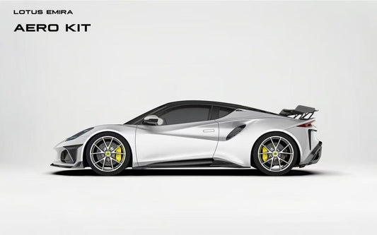 Lotus Emira 3.6 V6 2.0 Four-cylinder 2022-ON with Aftermarket Parts - Rear Spoiler Wing Pre-preg Carbon Fiber from Ventus Veloce