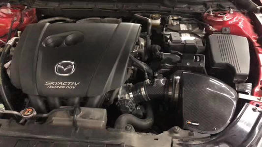 Mazda 6 2.5L 2014 2015 2016 2017 2018 2019 2020 2021 with Aftermarket Parts - Air Intake Systems Pre-preg Carbon Fiber from Ventus Veloce