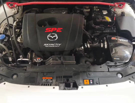 Mazda 6 2.5L 2014 2015 2016 2017 2018 2019 2020 2021 with Aftermarket Parts - Air Intake Systems Pre-preg Carbon Fiber from Ventus Veloce