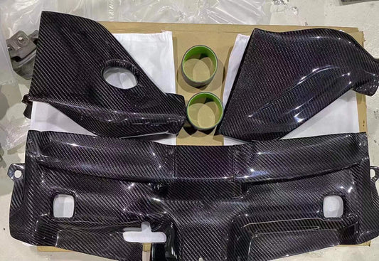 Mercedes Benz C63 AMG W204 2008 2009 2010 2011 2012 2013 2014 with Aftermarket Parts - Air Intake Systems Pre-preg Carbon Fiber from Ventus Veloce