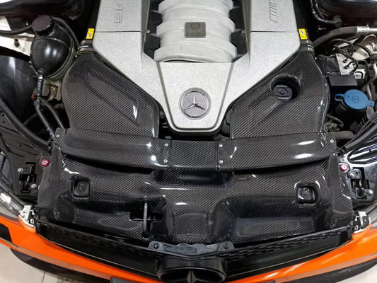 Mercedes Benz C63 AMG W204 2008 2009 2010 2011 2012 2013 2014 with Aftermarket Parts - Air Intake Systems Pre-preg Carbon Fiber from Ventus Veloce