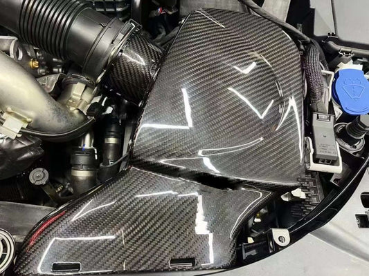 Mercedes Benz CLA35 C118 GLA35 H247 A35 W118 AMG 2020 2021 2022 2023 2024 with Aftermarket Parts - Air Intake Systems Pre-preg Carbon Fiber from Ventus Veloce
