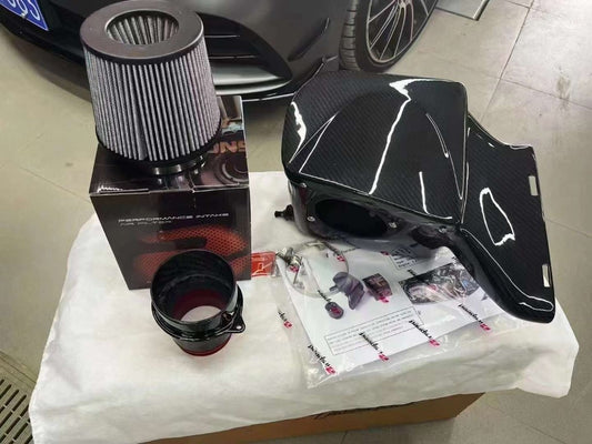 Mercedes Benz CLA35 C118 GLA35 H247 A35 W118 AMG 2020 2021 2022 2023 2024 with Aftermarket Parts - Air Intake Systems Pre-preg Carbon Fiber from Ventus Veloce