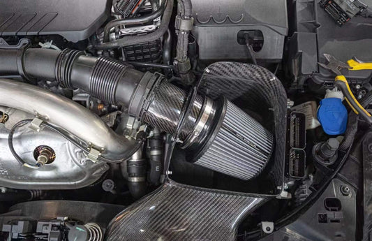 Mercedes Benz CLA35 C118 GLA35 H247 A35 W118 AMG 2020 2021 2022 2023 2024 with Aftermarket Parts - Air Intake Systems Pre-preg Carbon Fiber from Ventus Veloce
