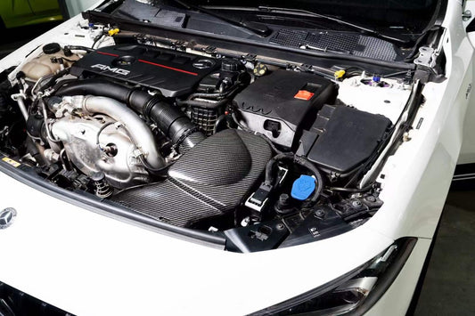 Mercedes Benz CLA35 C118 GLA35 H247 A35 W118 AMG 2020 2021 2022 2023 2024 with Aftermarket Parts - Air Intake Systems Pre-preg Carbon Fiber from Ventus Veloce