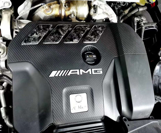 Mercedes Benz CLA45 C118 GLA45 H247 A45 W118 AMG 2020 2021 2022 2023 2024 with Aftermarket Parts - Air Intake Systems Pre-preg Carbon Fiber from Ventus Veloce
