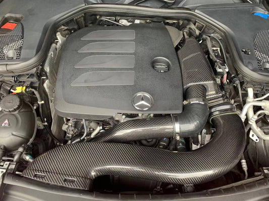 Mercedes Benz CLS300 C257 2019 2020 2021 2022 2023 with Aftermarket Parts - Air Intake Systems Pre-preg Carbon Fiber from Ventus Veloce