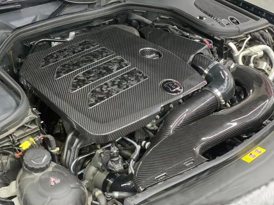 Mercedes Benz CLS300 C257 2019 2020 2021 2022 2023 with Aftermarket Parts - Air Intake Systems Pre-preg Carbon Fiber from Ventus Veloce