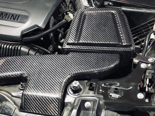 Mini Cooper 2014-2019 & Cooper Clubman 2014-2019 & Countryman 2014-2019 & X1 2016-2020 & X2 2016-2020 with Aftermarket Parts - Air Intake Systems Pre-preg Carbon Fiber from Ventus Veloce
