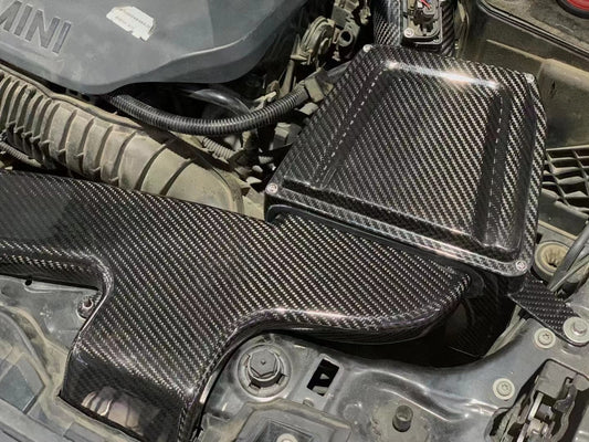 Mini Cooper 2014-2019 & Cooper Clubman 2014-2019 & Countryman 2014-2019 & X1 2016-2020 & X2 2016-2020 with Aftermarket Parts - Air Intake Systems Pre-preg Carbon Fiber from Ventus Veloce