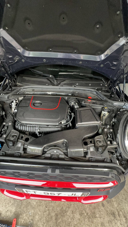 Mini Cooper L3 2014-2024 & Cooper Clubman L3 2014-2024 with Aftermarket Parts - Air Intake Systems Pre-preg Carbon Fiber from Ventus Veloce