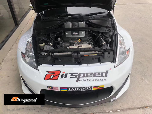 Nissan 370Z 2009 2010 2011 2012 2013 2014 2015 2016 2017 2018 2019 2020 with Aftermarket Parts - Air Intake Systems Pre-preg Carbon Fiber from Ventus Veloce