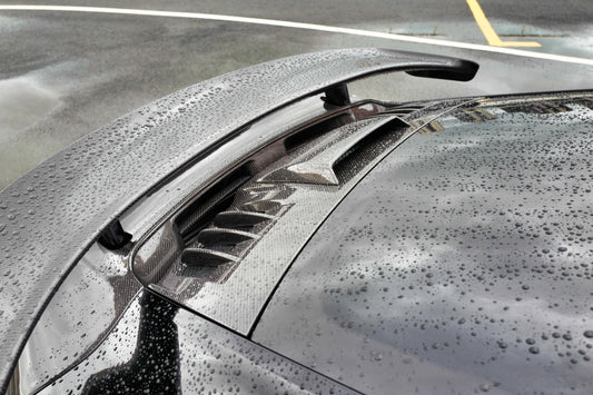 Porsche 911 992.1 Turbo/Turbo S 2020 2021 2022 2023 2024 2025 with Aftermarket Parts - Engine Lid Carbon Fiber from Ventus Veloce