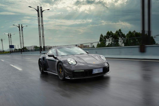 Porsche 911 992.1 Carerra Base/S/T/4/4S/Targa 4/Targa 4S/GTS/GT3/Turbo/Turbo S 2020 2021 2022 2023 2024 & 911 992.2 Carerra Base/S/T/4/4S/Targa 4/Targa 4S/GTS/Turbo/Turbo S 2025-ON with Aftermarket Parts - Front Bumper Carbon Fiber from Ventus Veloce