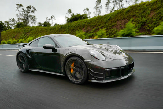 Porsche 911 992.1 Carerra Base/S/T/4/4S/Targa 4/Targa 4S/GTS/GT3/Turbo/Turbo S 2020 2021 2022 2023 2024 & 911 992.2 Carerra Base/S/T/4/4S/Targa 4/Targa 4S/GTS/Turbo/Turbo S 2025-ON with Aftermarket Parts - Front Bumper Carbon Fiber from Ventus Veloce