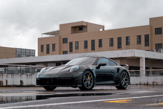 Porsche 911 992.1 Carerra Base/S/T/4/4S/Targa 4/Targa 4S/GTS/GT3/Turbo/Turbo S 2020 2021 2022 2023 2024 & 911 992.2 Carerra Base/S/T/4/4S/Targa 4/Targa 4S/GTS/Turbo/Turbo S 2025-ON with Aftermarket Parts - Front Bumper Carbon Fiber from Ventus Veloce