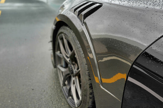 Porsche 911 992.1 Turbo/Turbo S 2020 2021 2022 2023 2024 2025 with Aftermarket Parts - Front Fenders Carbon Fiber from Ventus Veloce