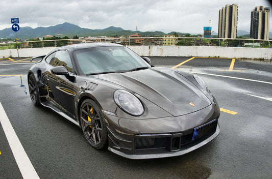 Porsche 911 992.1 Turbo/Turbo S 2020 2021 2022 2023 2024 2025 with Aftermarket Parts - Side Skirts Carbon Fiber from Ventus Veloce