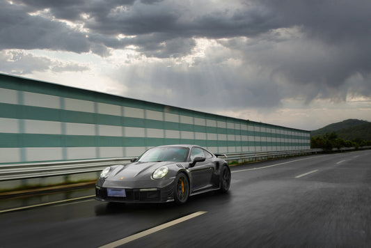 Porsche 911 992.1 Turbo/Turbo S 2020 2021 2022 2023 2024 2025 with Aftermarket Parts - Side Skirts Carbon Fiber from Ventus Veloce