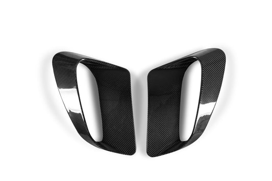 Porsche 911 992.1 Turbo/Turbo S 2020 2021 2022 2023 2024 2025 with Aftermarket Parts - Side Air Intakes Carbon Fiber from Ventus Veloce