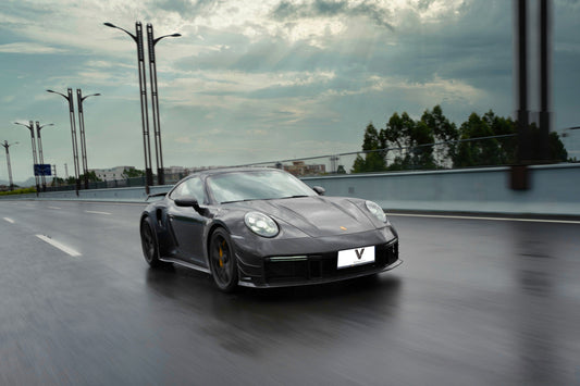 Ventus Veloce Side Air Intakes for Porsche 911 992.1 Turbo/Turbo S 2020-2025 Carbon Fiber