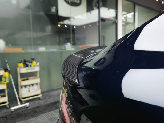 Porsche Cayenne 9Y0 9Y0.1 9Y0.2 Base/S/Turbo/E-Hybrid 2019-ON with Aftermarket Parts - Rear Spoiler Pre-preg Carbon Fiber from Ventus Veloce